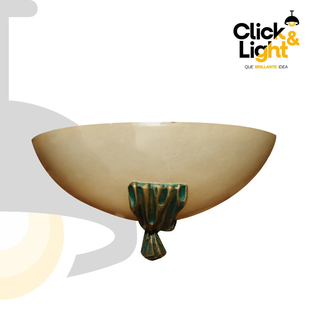 ARBOTANTE 1 LUZ CHULE ESTILO VINTAGE