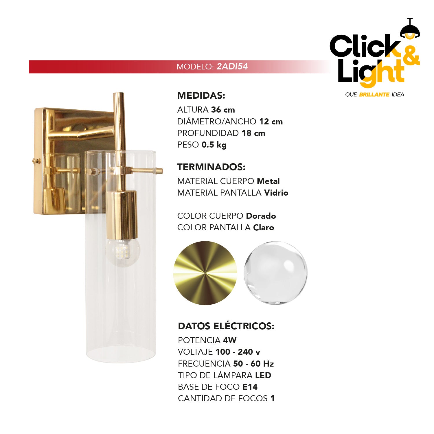 ARBOTANTE GINGO MODERNO COLOR DORADO CLARO