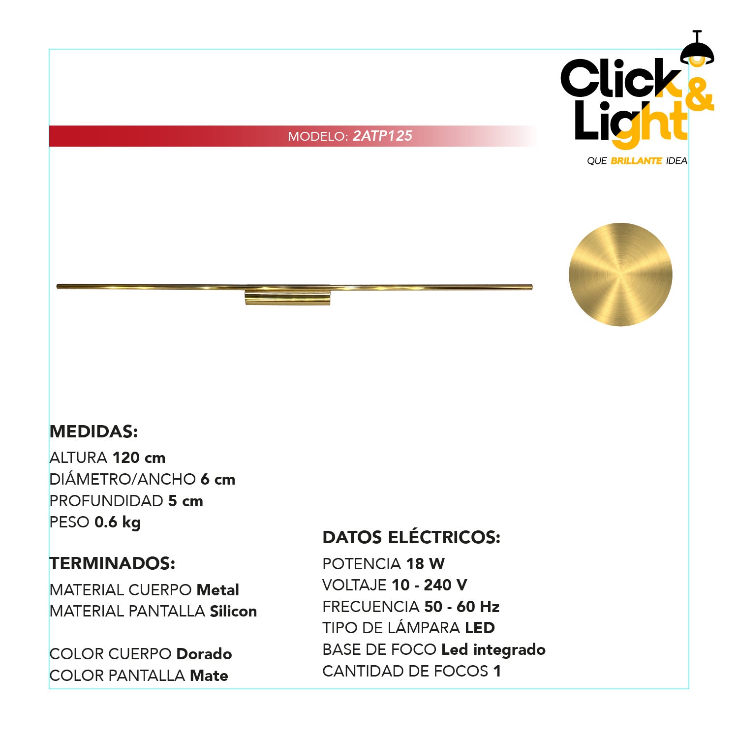 ARBOTANTE MINDY LED MODERNO