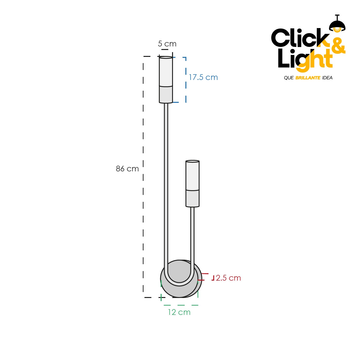 ARBOTANTE LED MODERNO XINGO