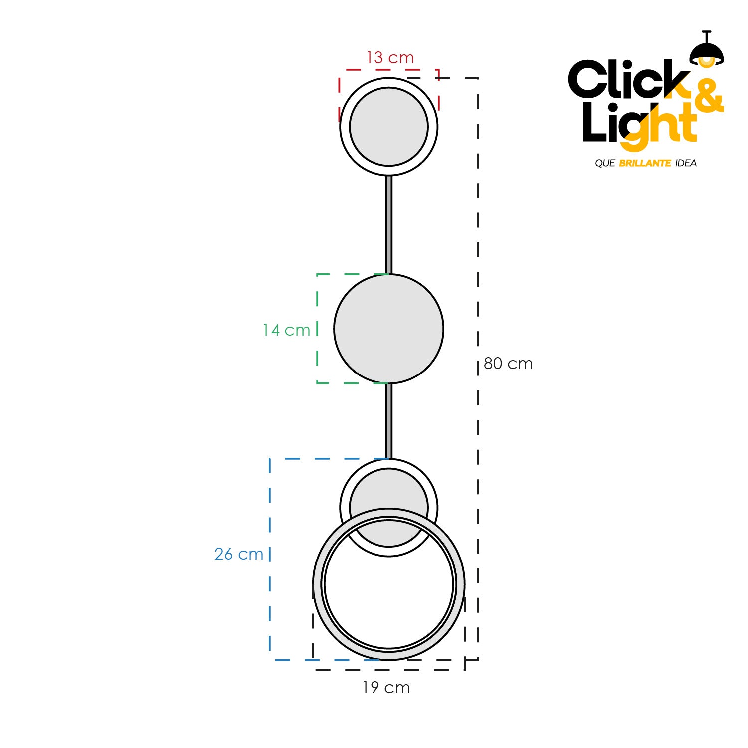 Arbotante Camil LED Moderno