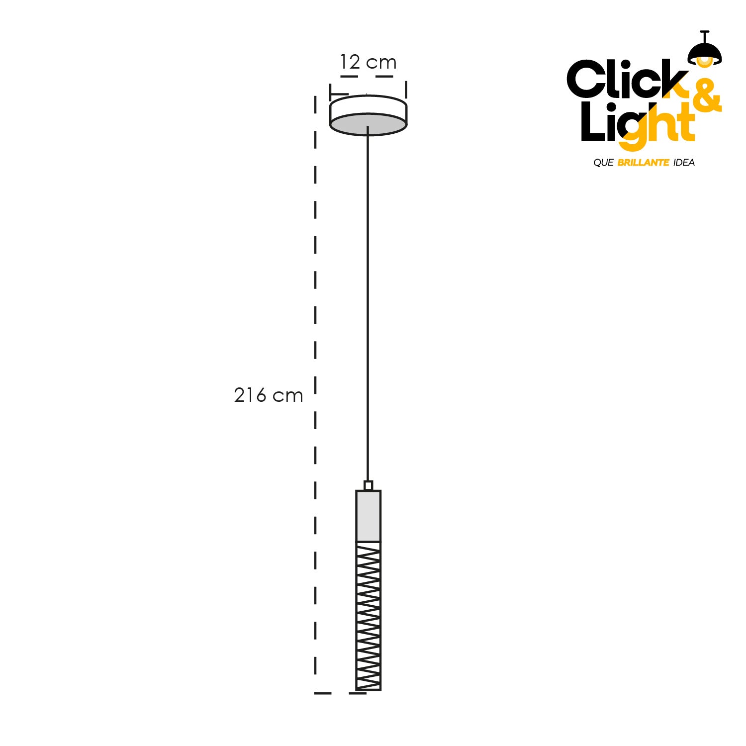 COLGANTE LERON LED MODERNO