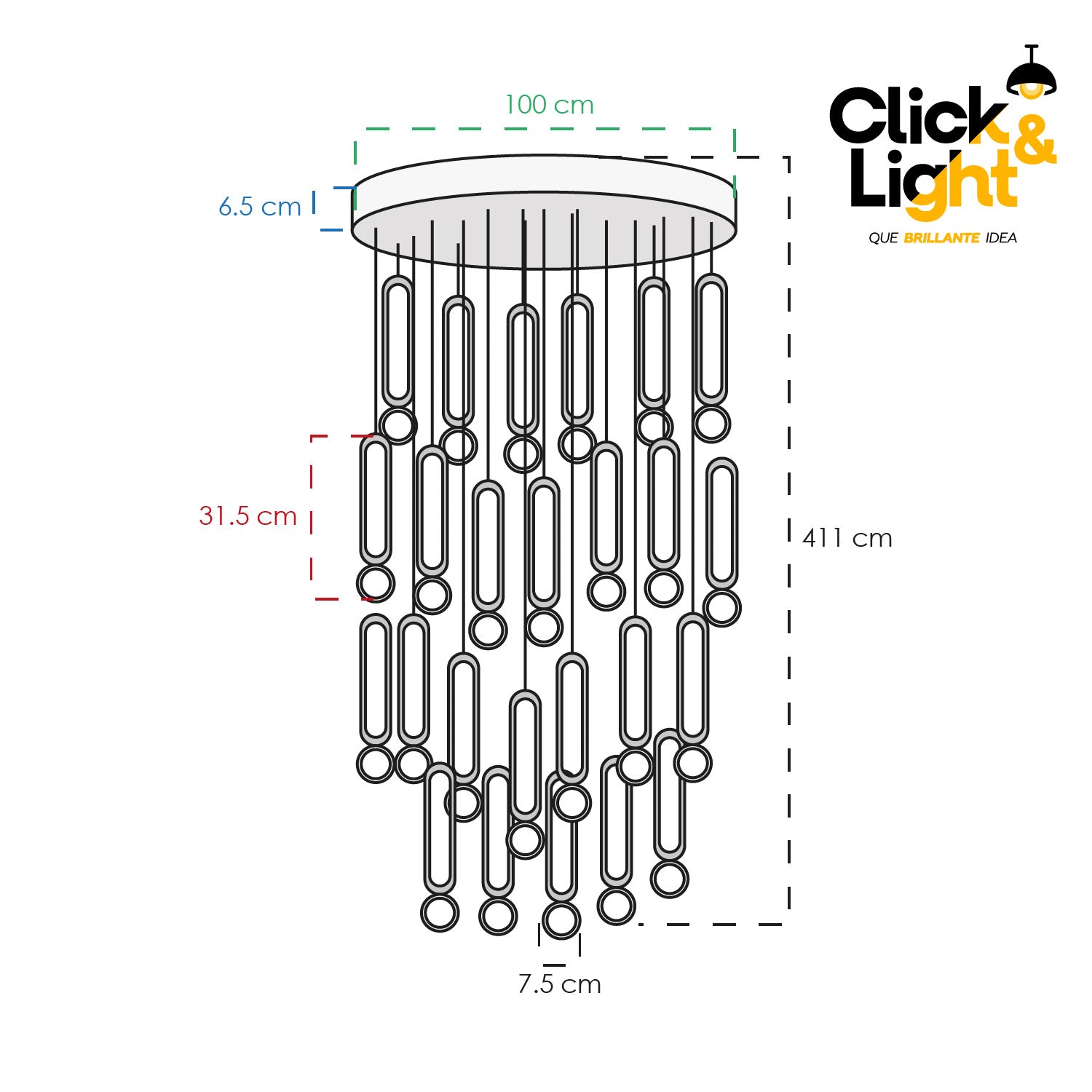 COLGANTE KINGU MODERNO