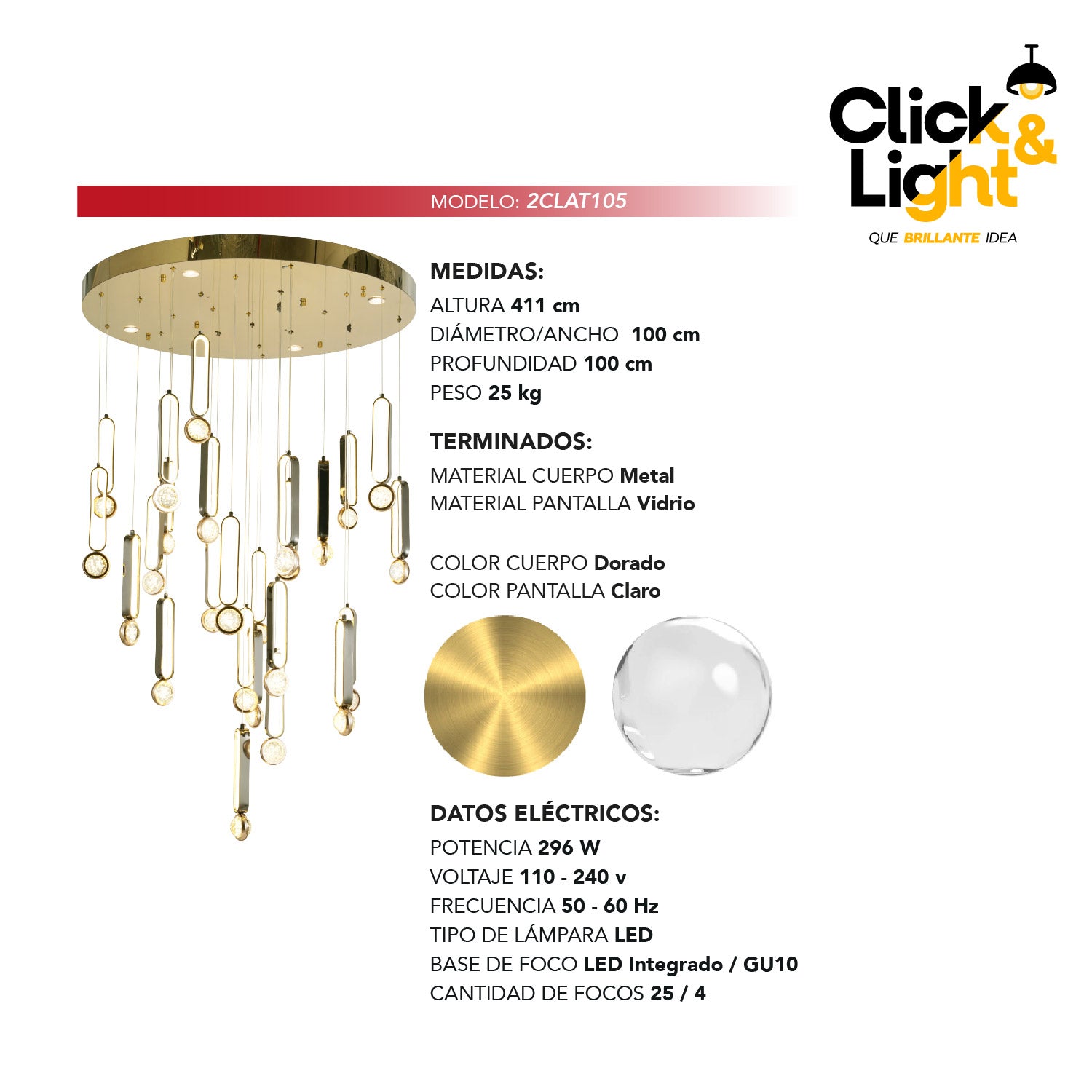 COLGANTE KINGU MODERNO