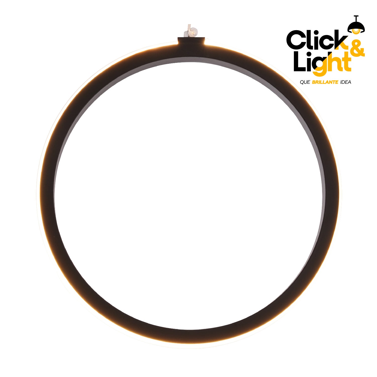 COLGANTE ZORA NEGRO LED MINIMALISTA