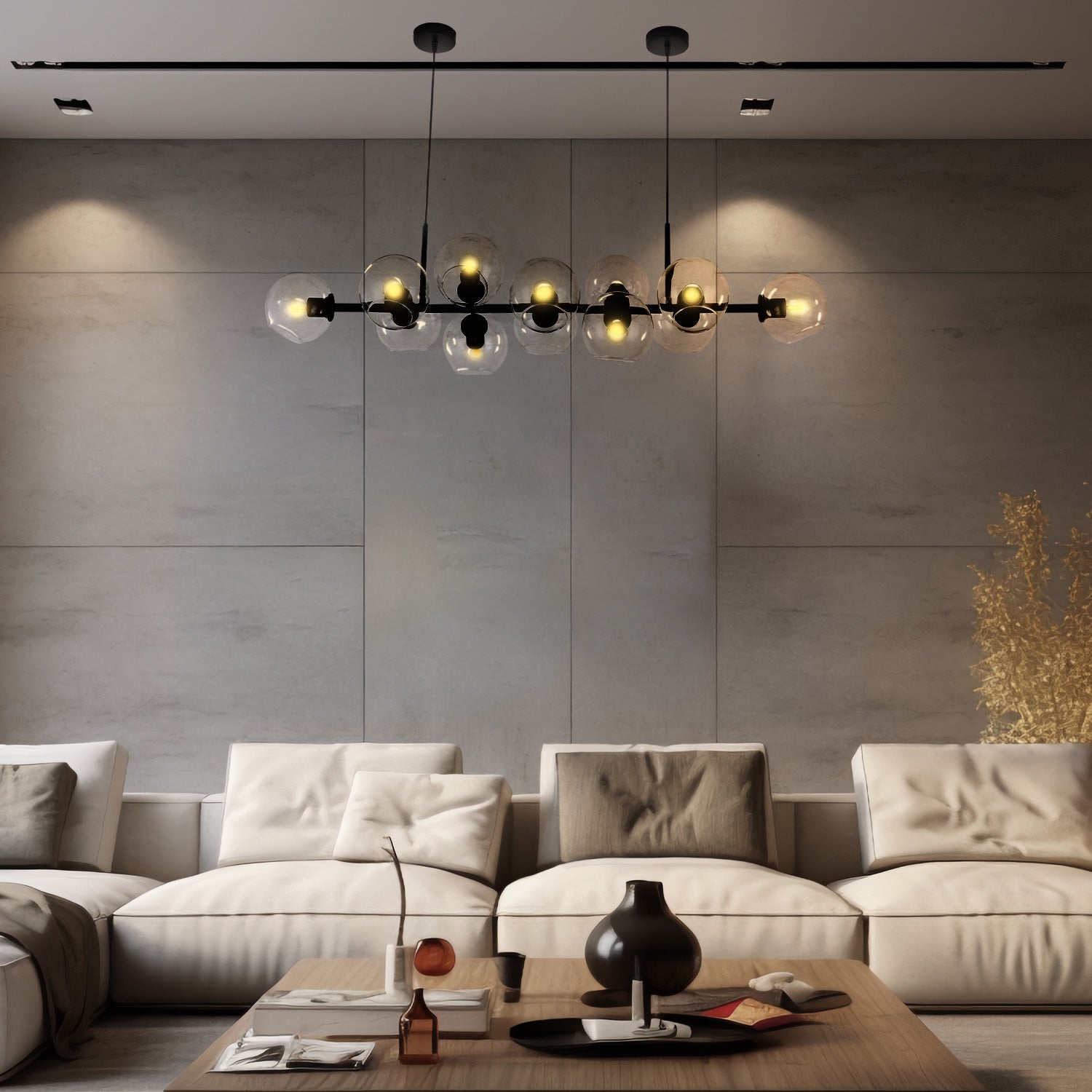 LÁMPARA COLGANTE KANDU COLOR NEGRO