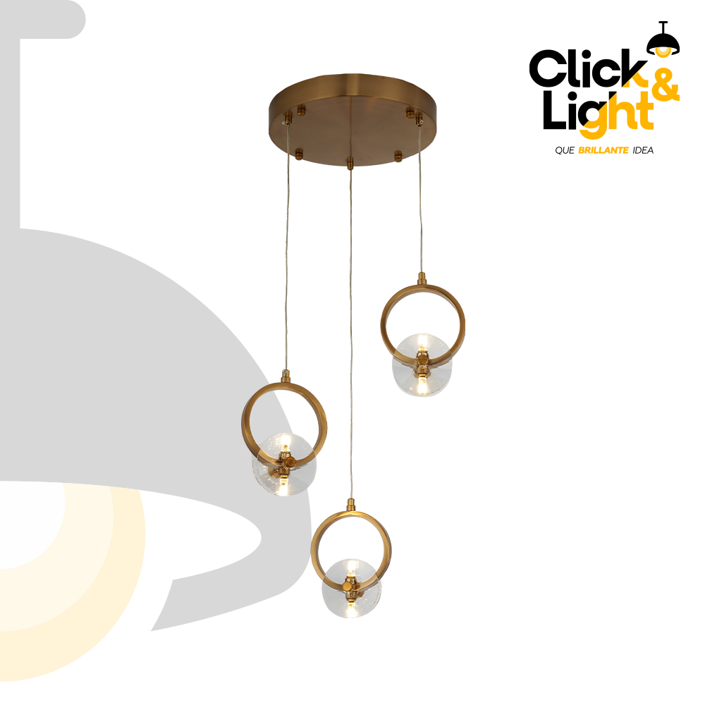 LAMPARA COLGANTE NORDICA MINIMALISTA