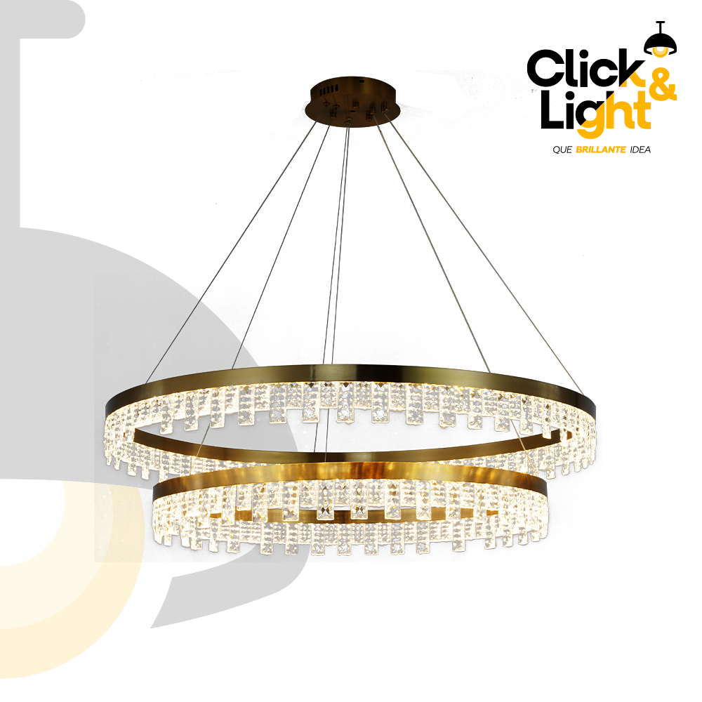 LAMPARA COLGANTE SANBUL METALICO ELEGANTE