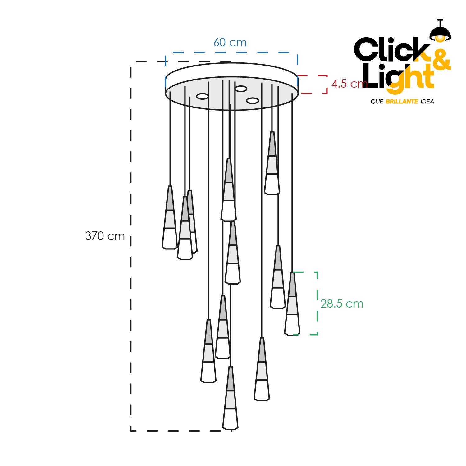 LAMPARA COLGANTE CONTEMPORANEA WISDOM