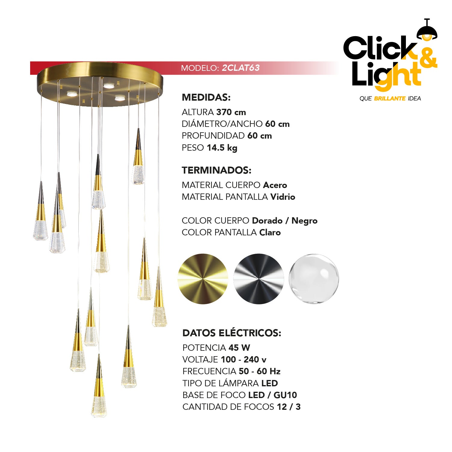 LAMPARA COLGANTE CONTEMPORANEA WISDOM