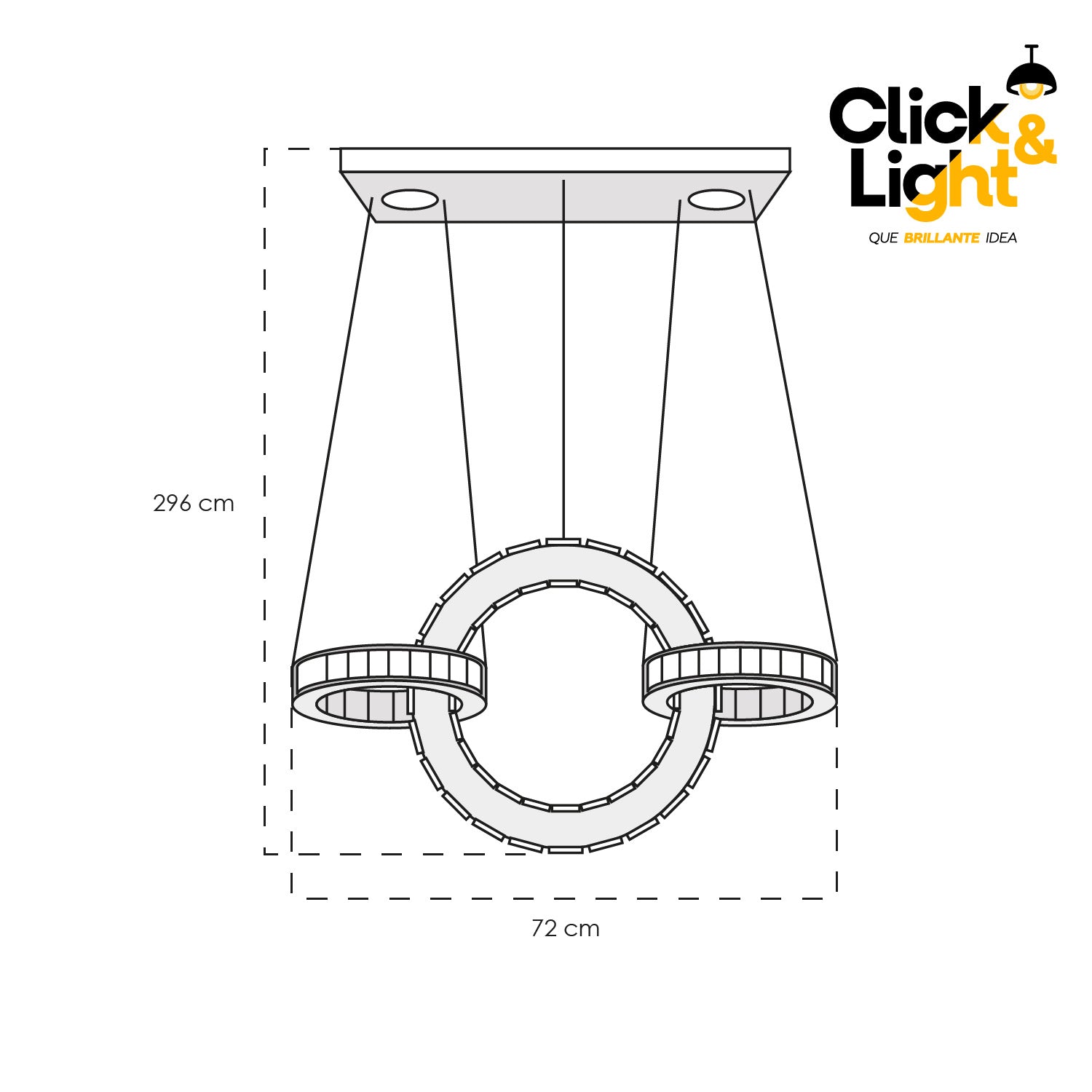 LAMPARA COLGANTE KOMI