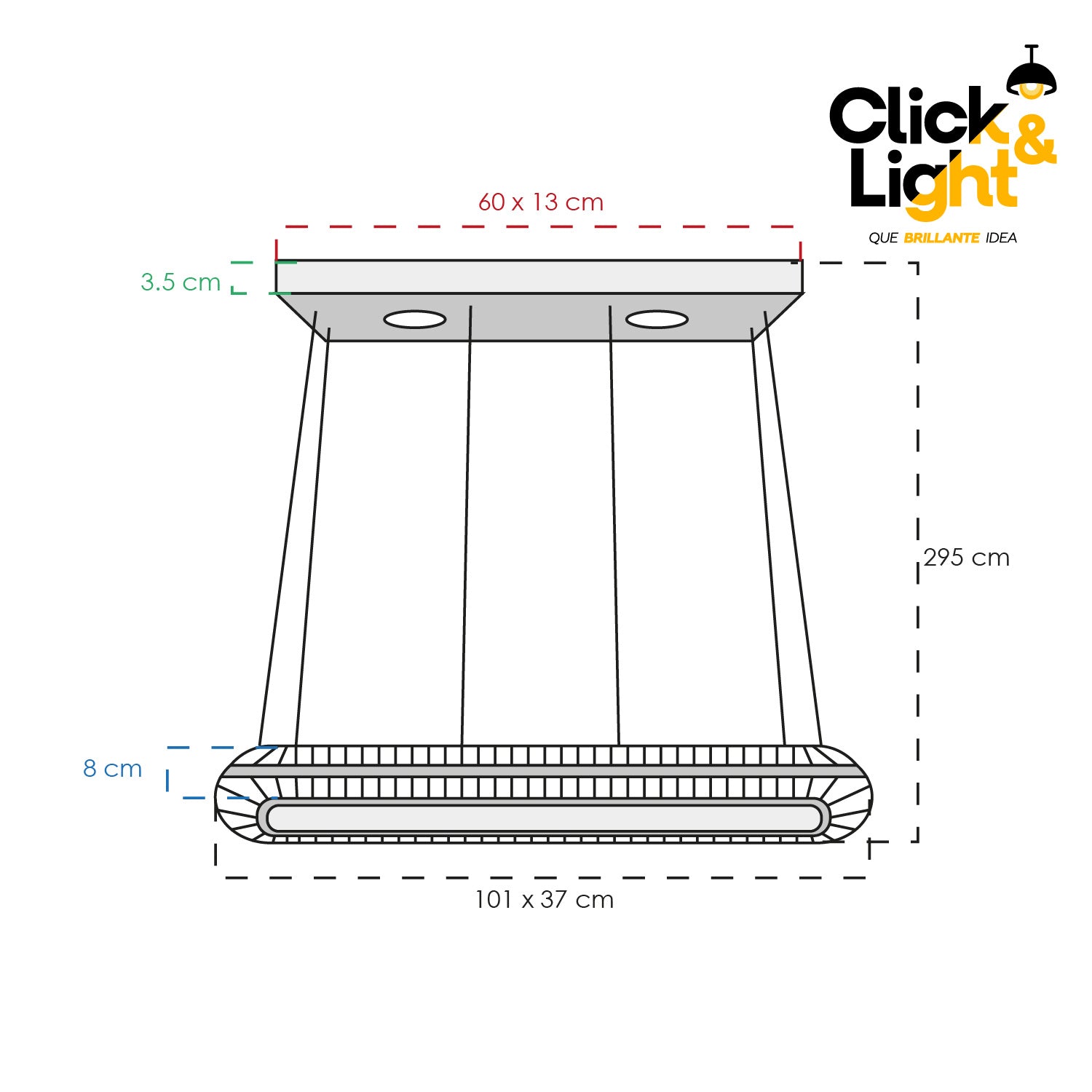 LAMPARA COLGANTE MODERNA STAN