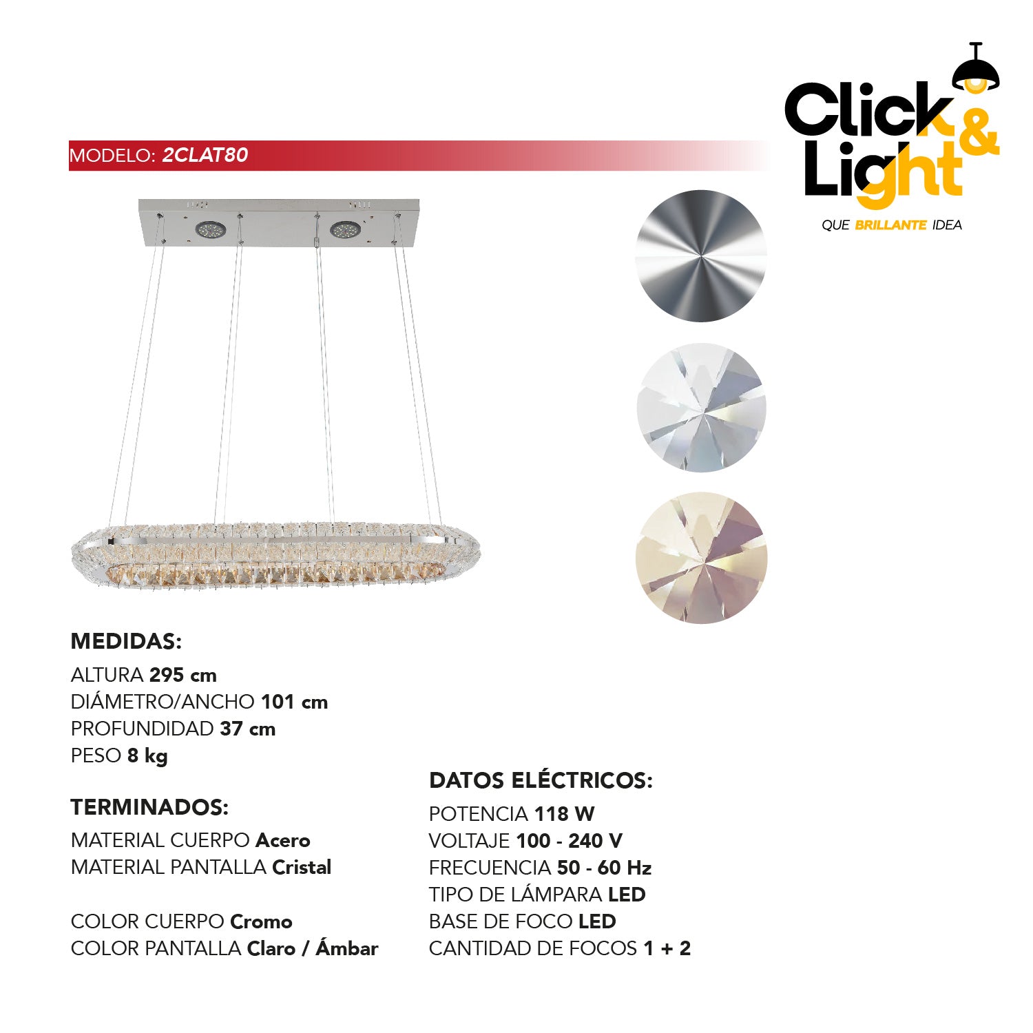 LAMPARA COLGANTE MODERNA STAN