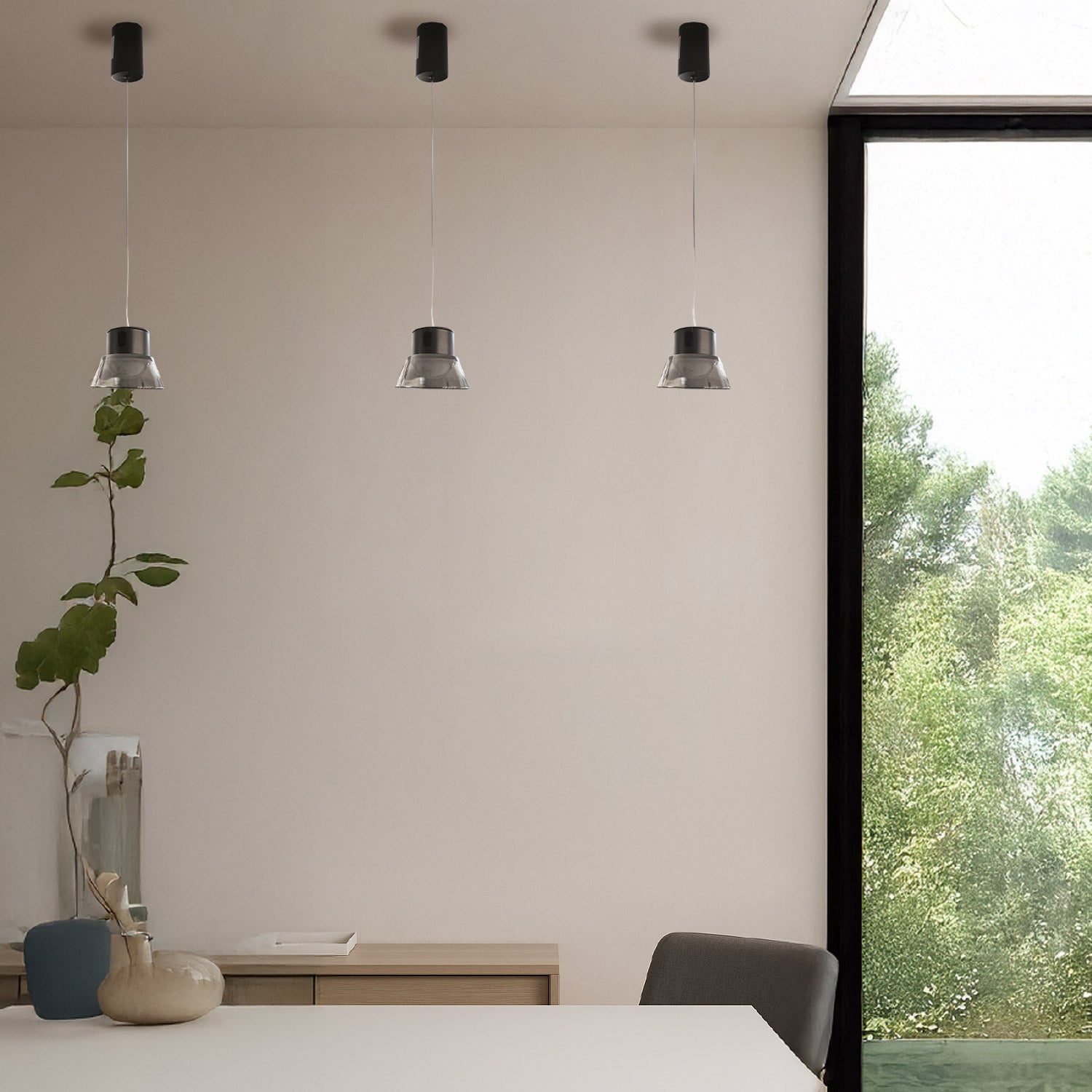 COLGANTE MINIMALISTA MAVER NEGRO