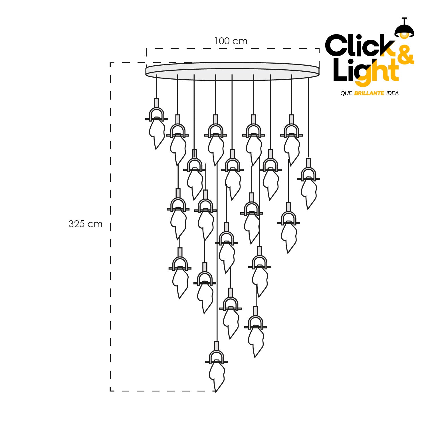 COLGANTE MODERNO ANTARA