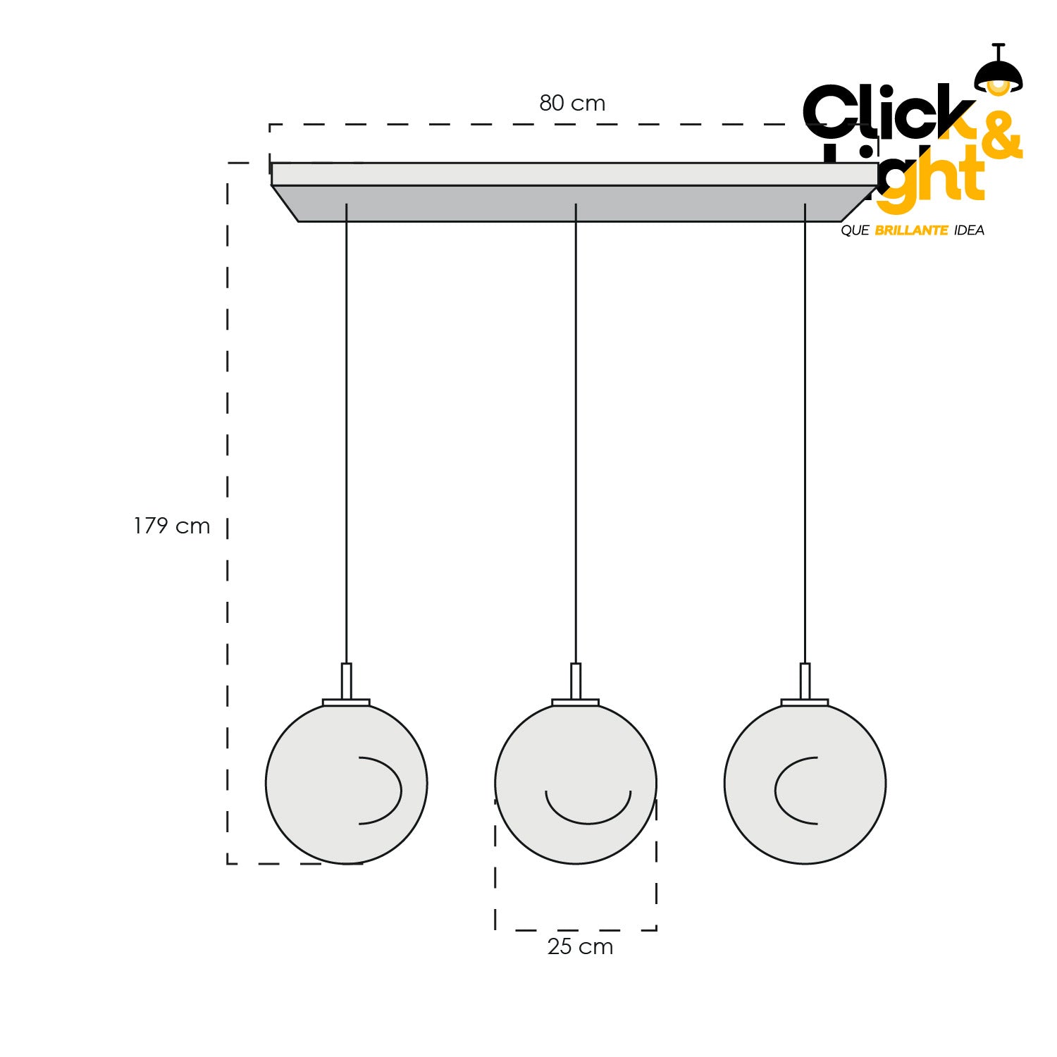 LAMPARA COLGANTE ARIN MODERNA
