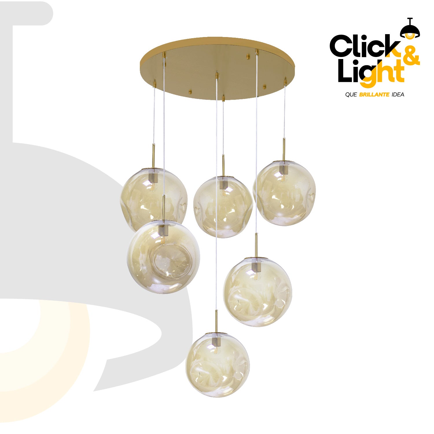 LÁMPARA COLGANTE ATOM MODERNO