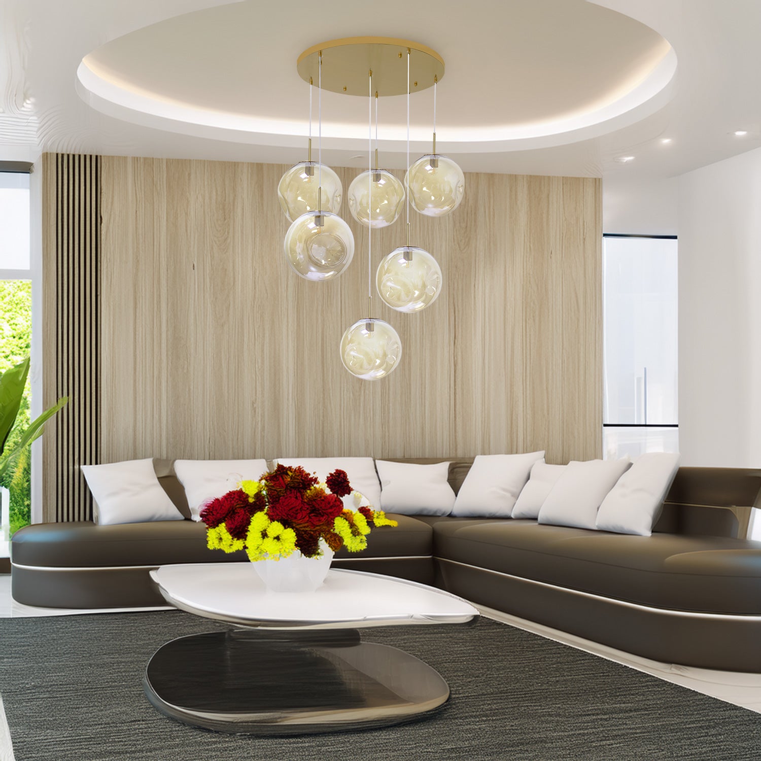 LÁMPARA COLGANTE ATOM MODERNO