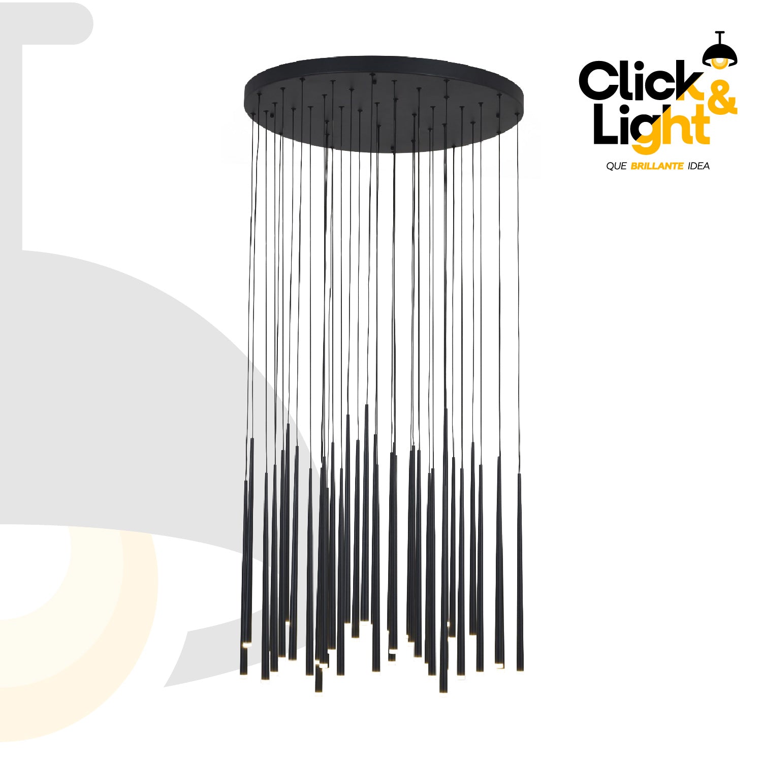 COLGANTE KALU MODERNO COLOR NEGRO