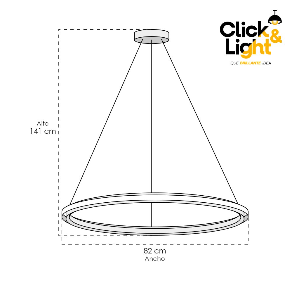 LAMPARA COLGANTE SANDOR MINIMALISTA