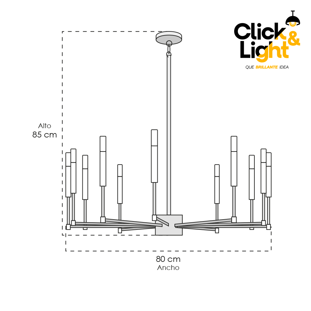 LAMPARA COLGANTE FERMIN TIPO RETRO