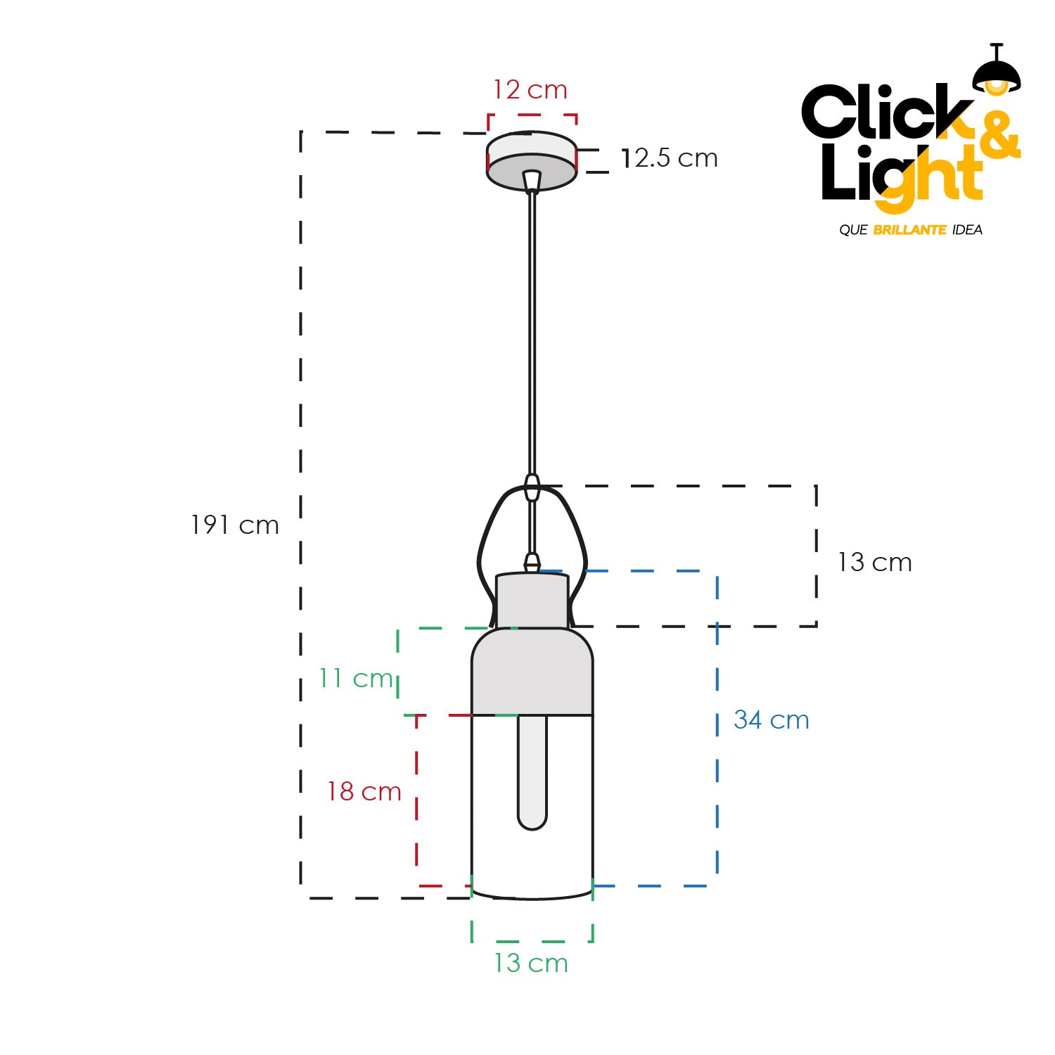 LAMPARA COLGANTE INDUSTRIAL FILIPINA
