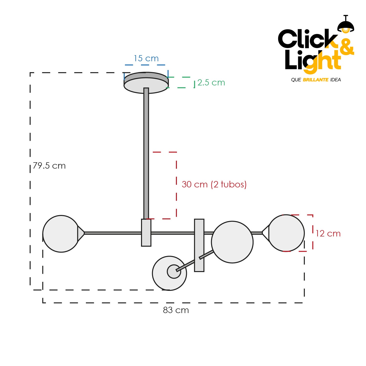 LAMPARA COLGANTE MODERNA PEEPO