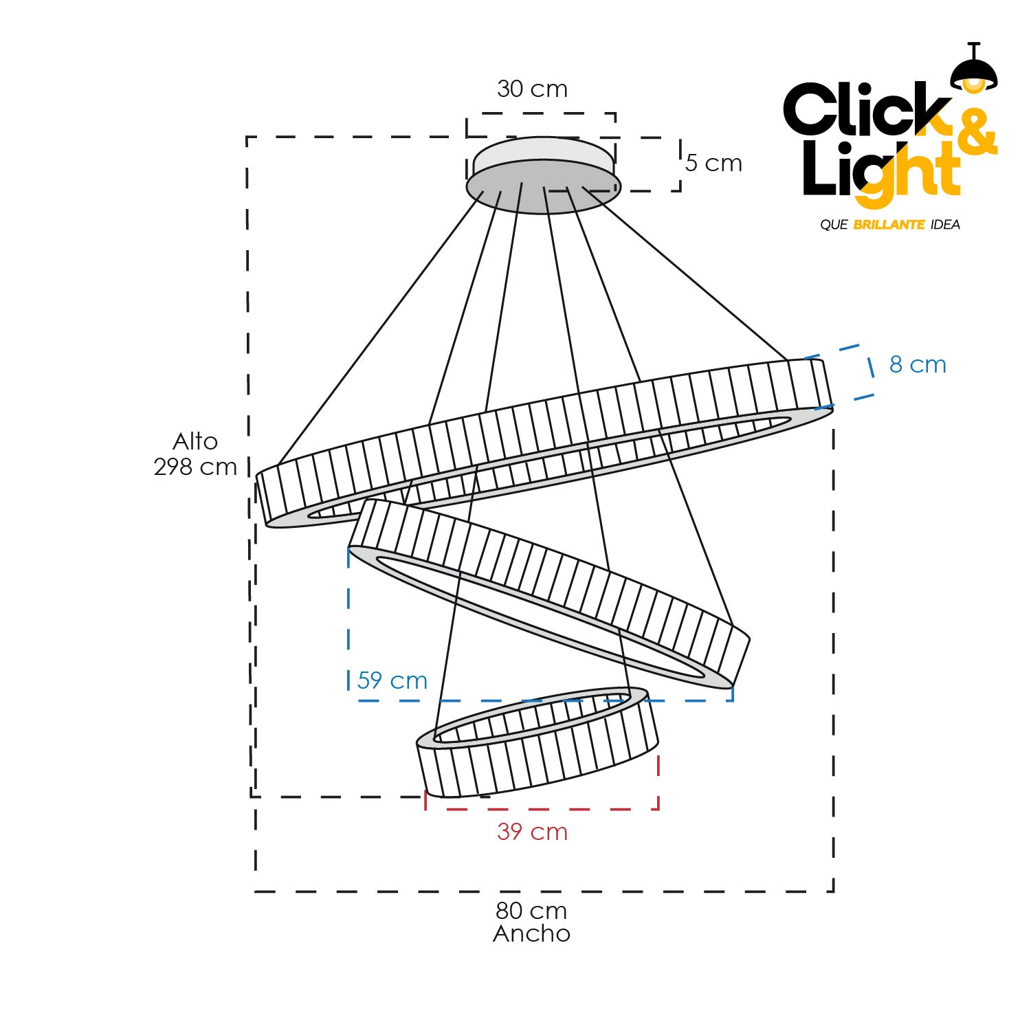 LÁMPARA COLGANTE CONTEMPORANEO VOLCAN