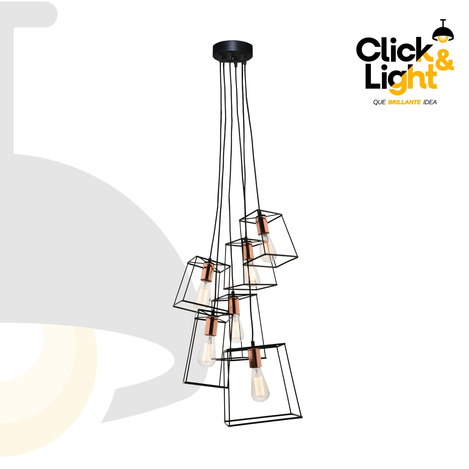 LAMPARA COLGANTE MONTSERRAT ESTILO MODERNO METAL