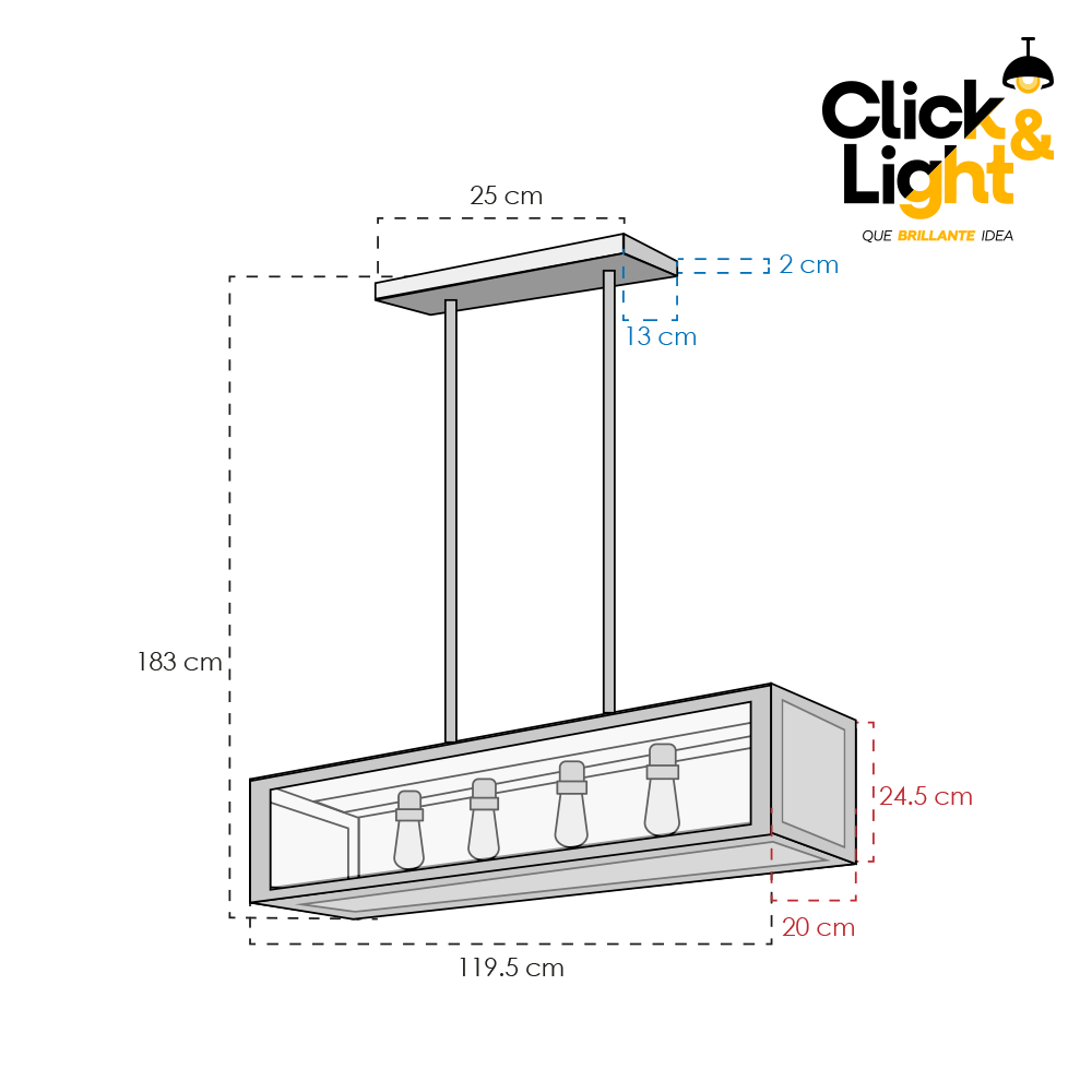 LAMPARA COLGANTE NAMINBIA MODERNA