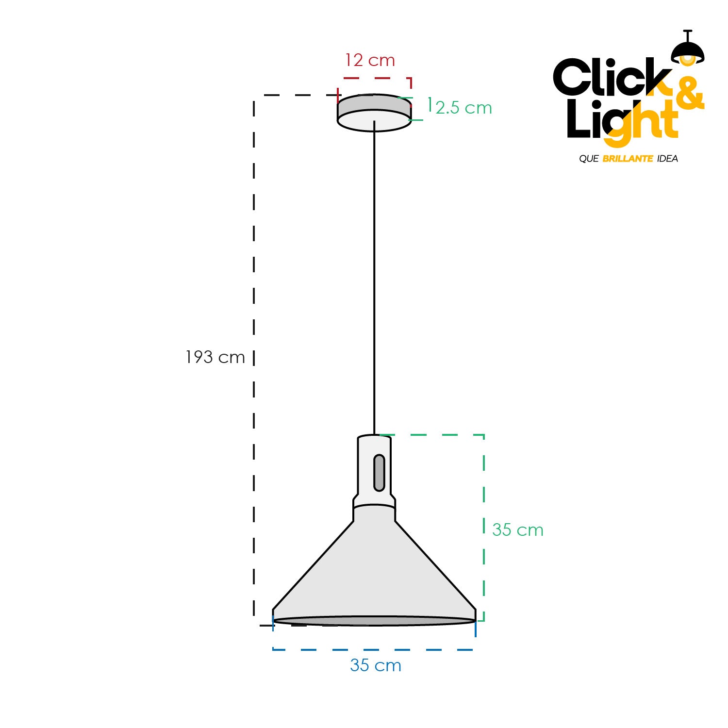 LAMPARA COLGANTE INDUSTRIALMODERNO MIRAFLOR