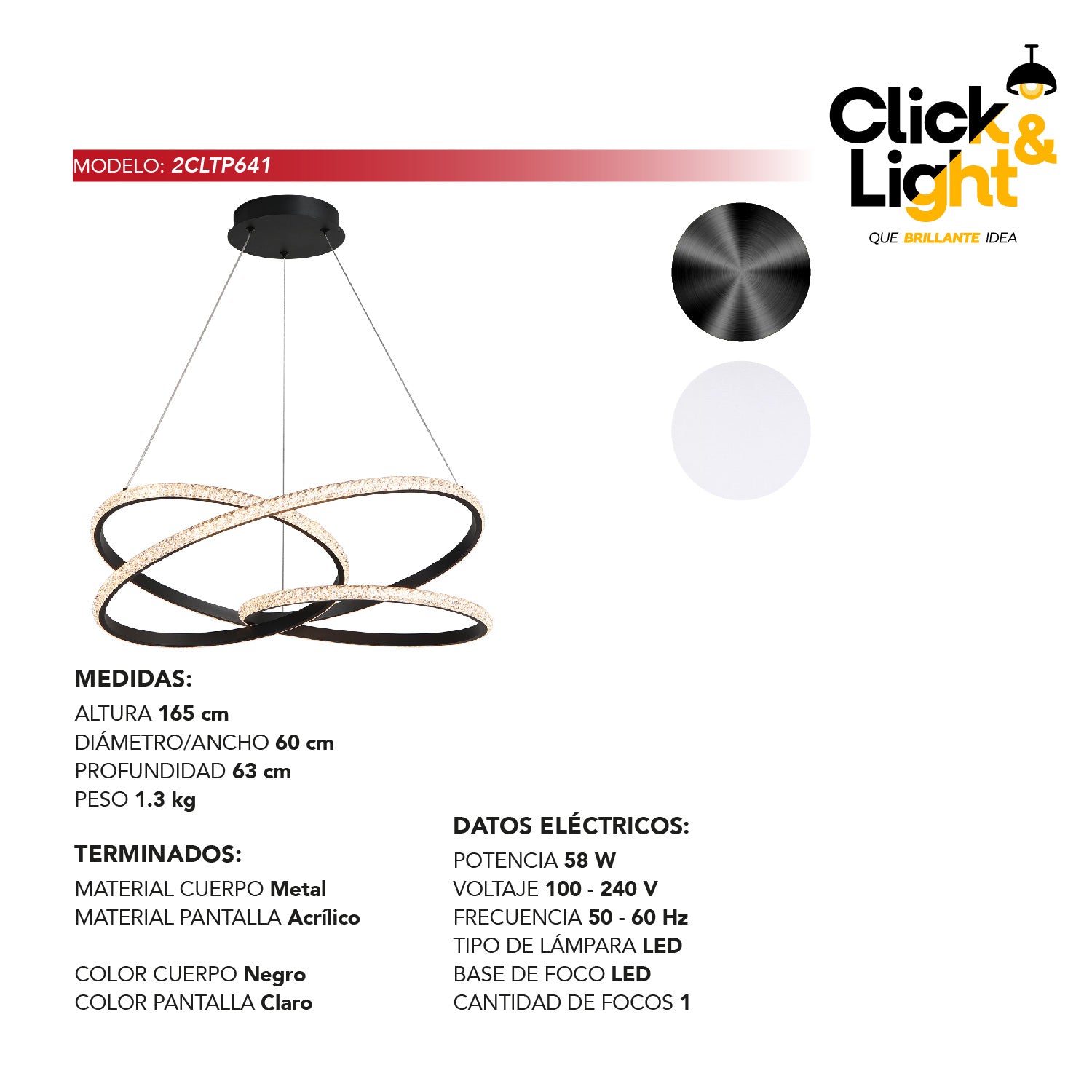 COLGANTE FUOR MINIMALISTA