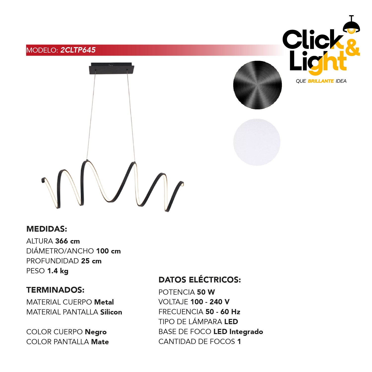 COLGANTE KARLA MODERNO