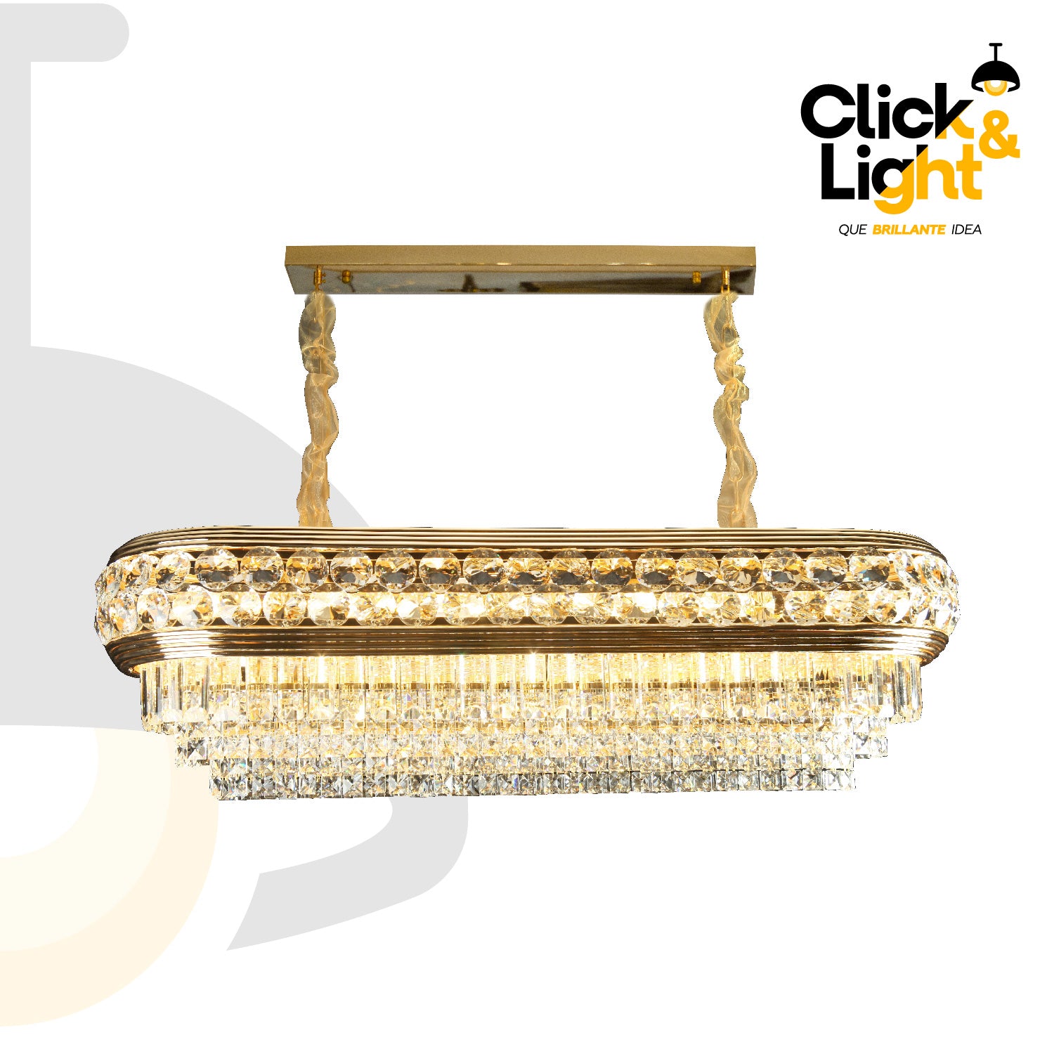 LÁMPARA COLGANTE DE CRISTAL CLASICA MIXUL