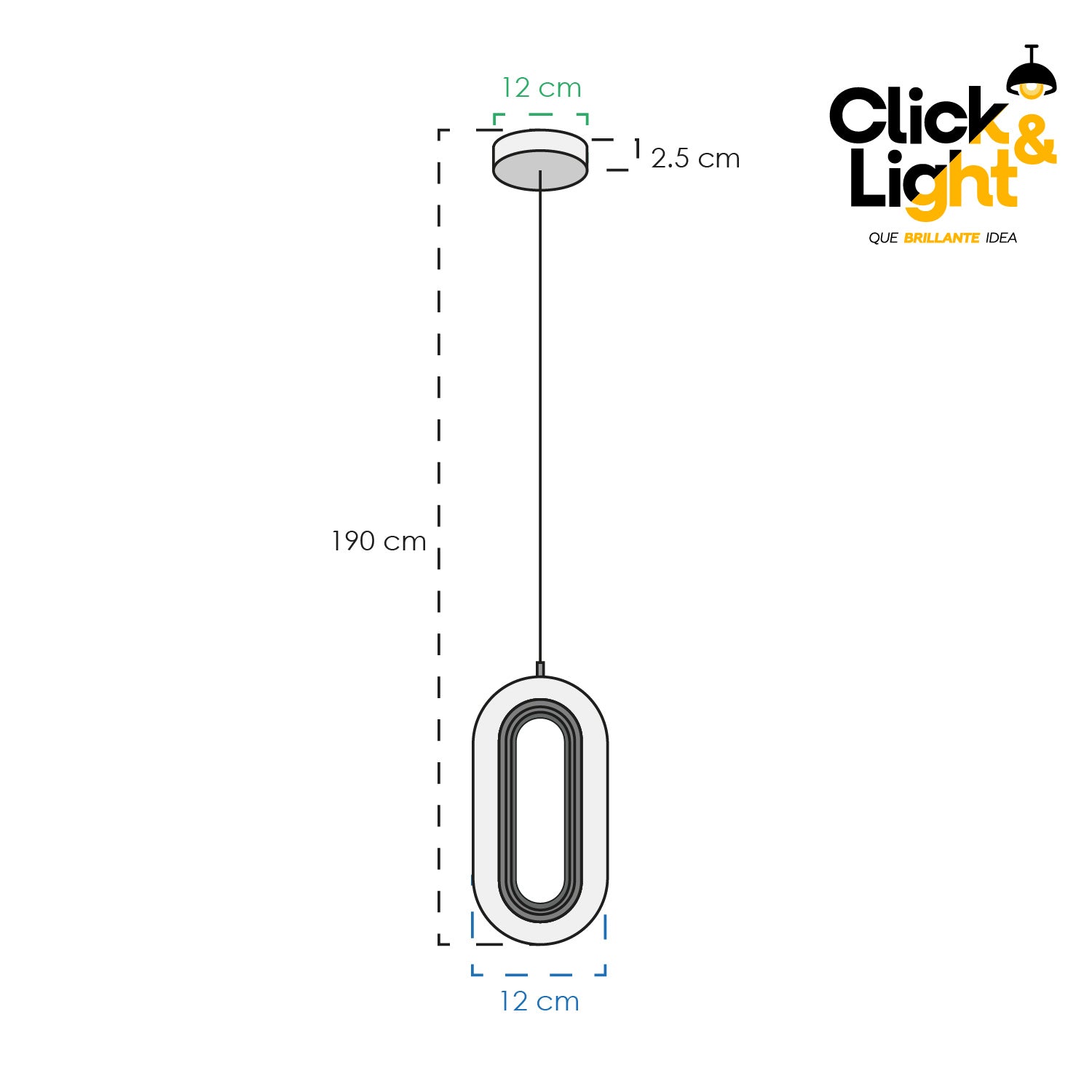 LÁMPARA COLGANTE LIMA MODERNO