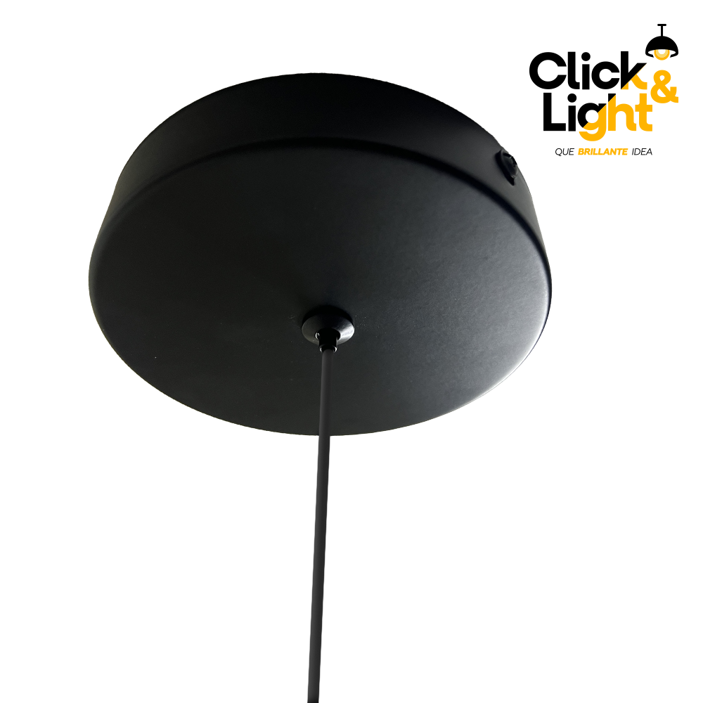 COLGANTE MODERNO PONUX NEGRO MATE