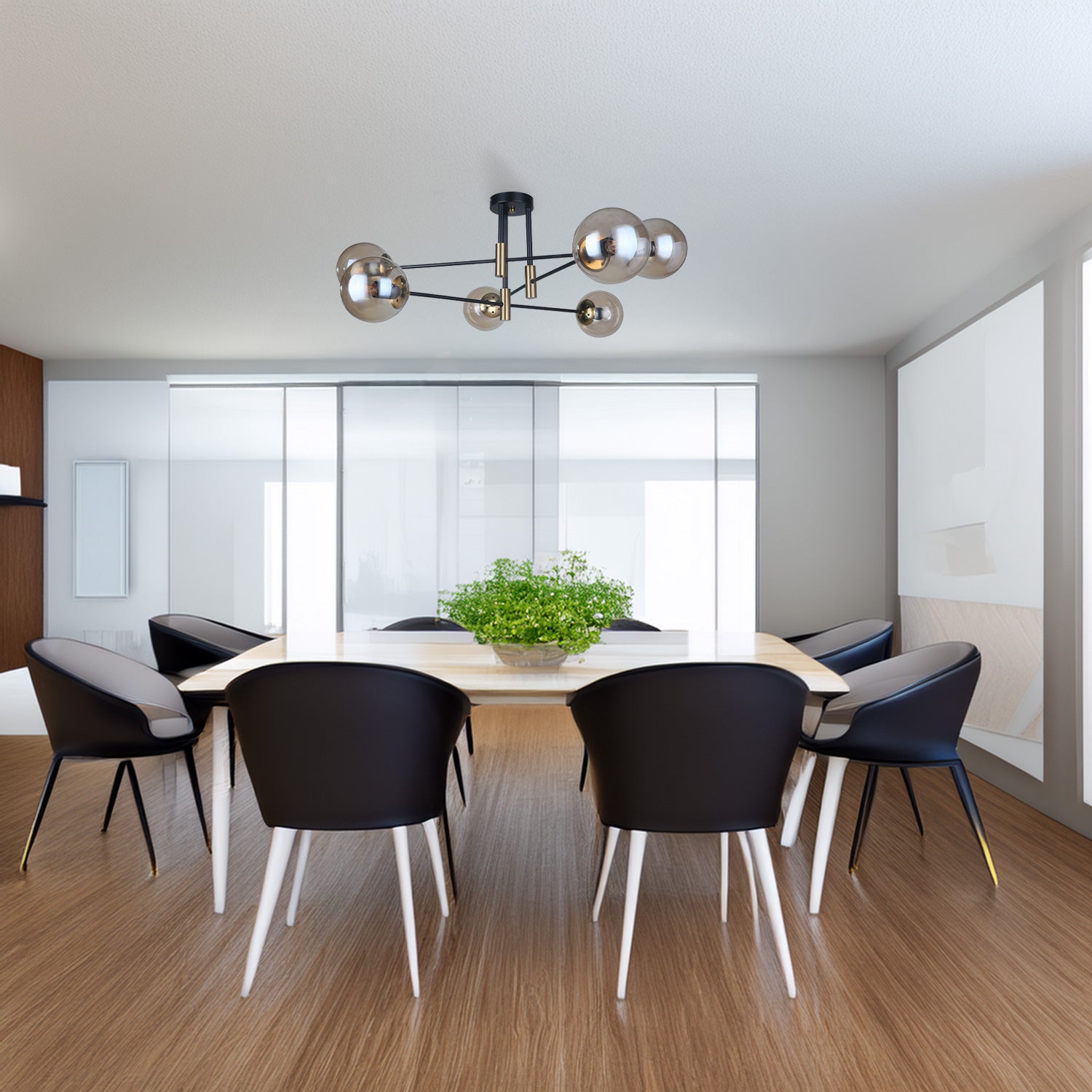 COLGANTE MUNDEX NEGRO DORADO