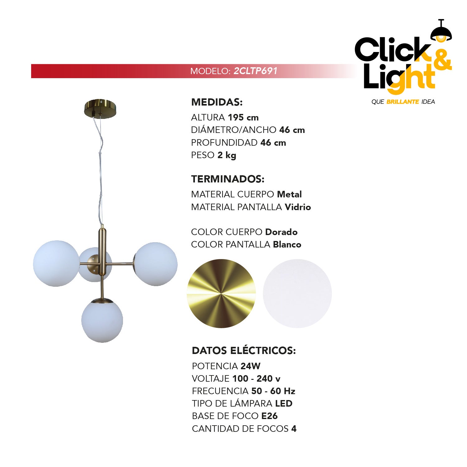COLGANTE BINGO MODERNO