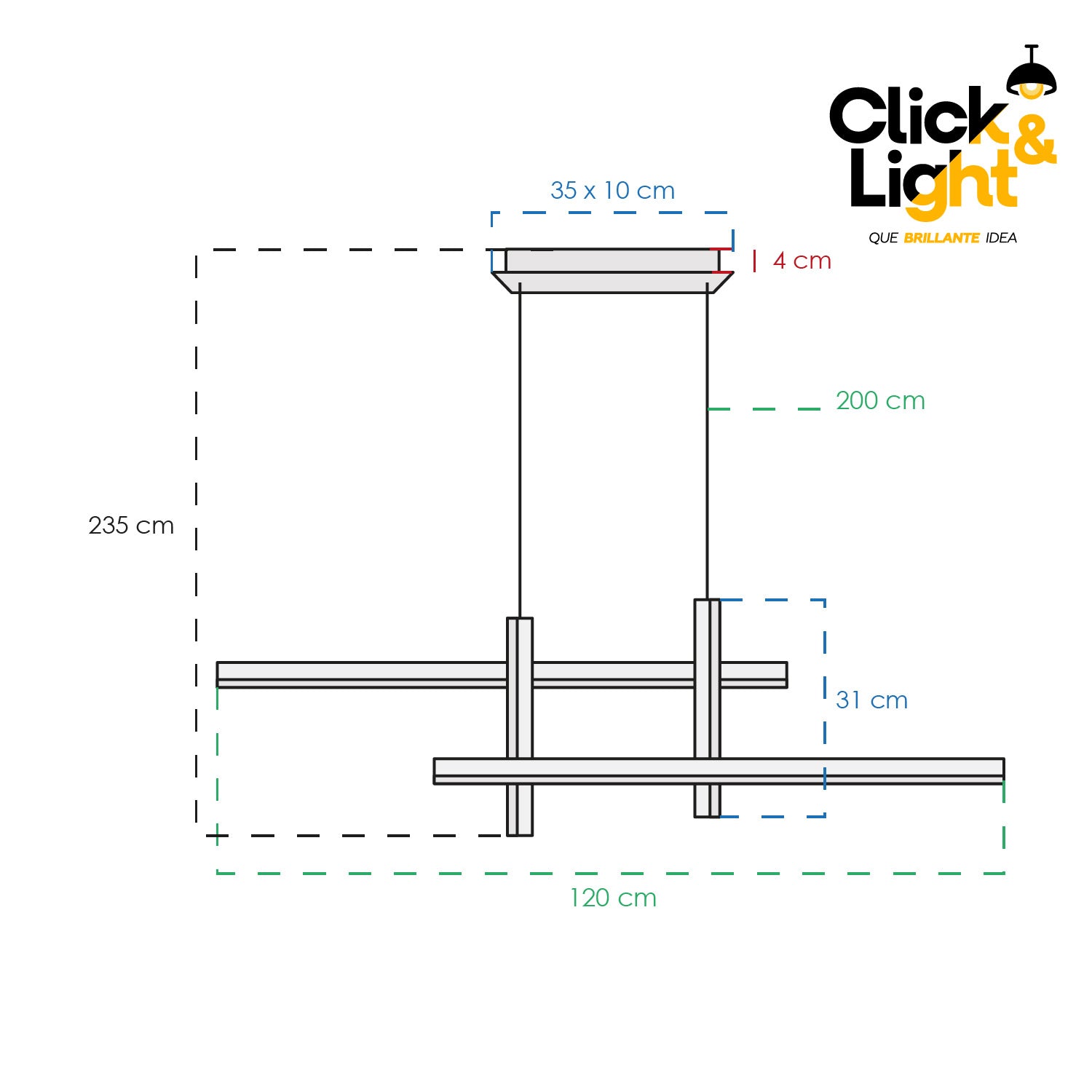 LÁMPARA COLGANTE MODERNA FIGO