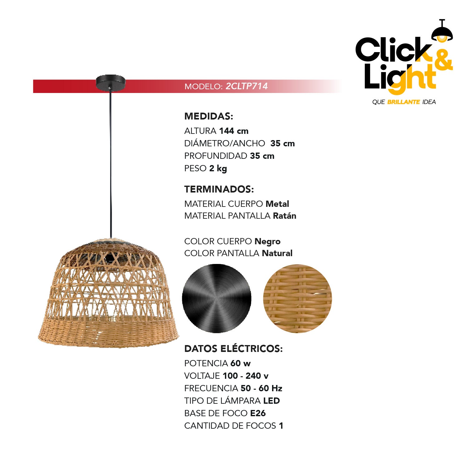 COLGANTE AXL ORGANICO MODERNO