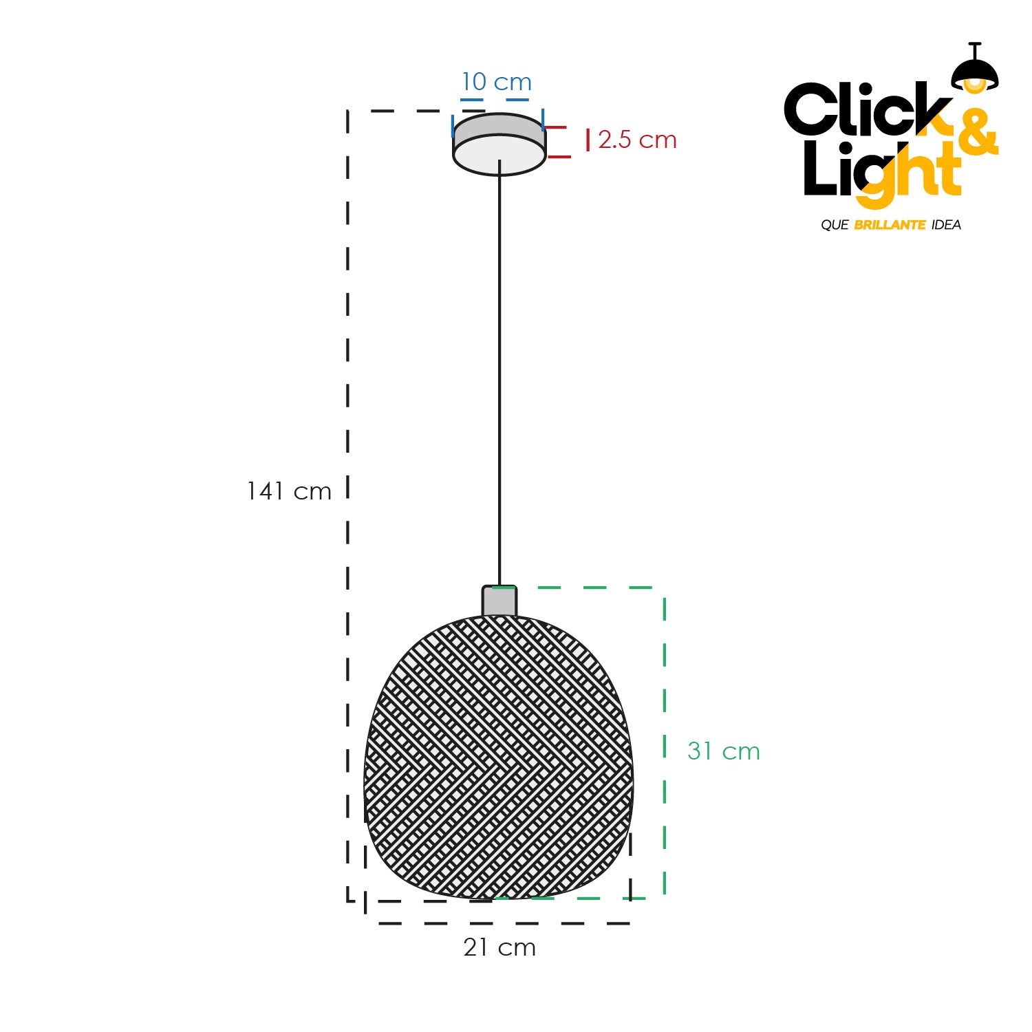 COLGANTE KAEL ORGÁNICO