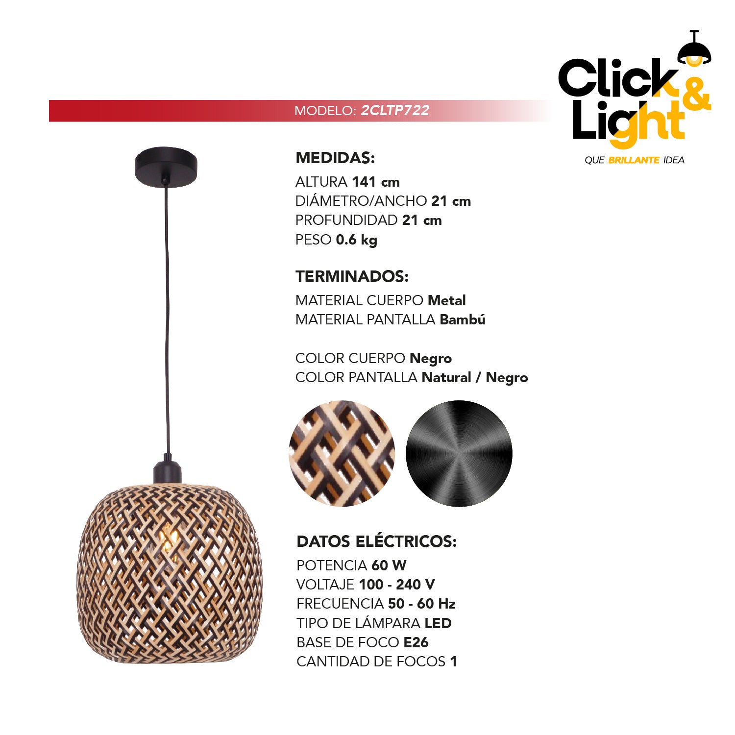 COLGANTE KAEL ORGÁNICO