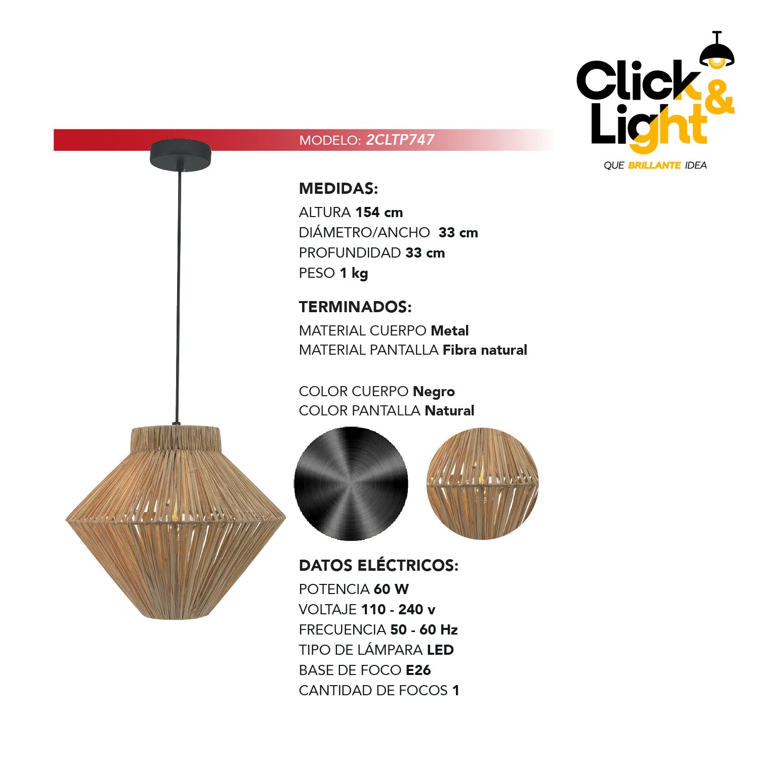 COLGANTE ANDALUCIA MODERNO