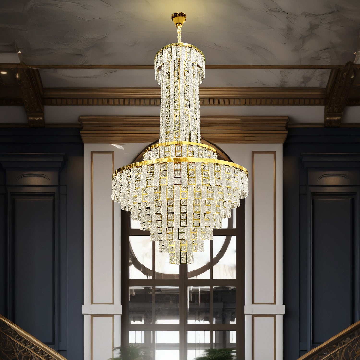 COLGANTE DOBLE ALTURA ELEGANTE KUNOX MODERNO