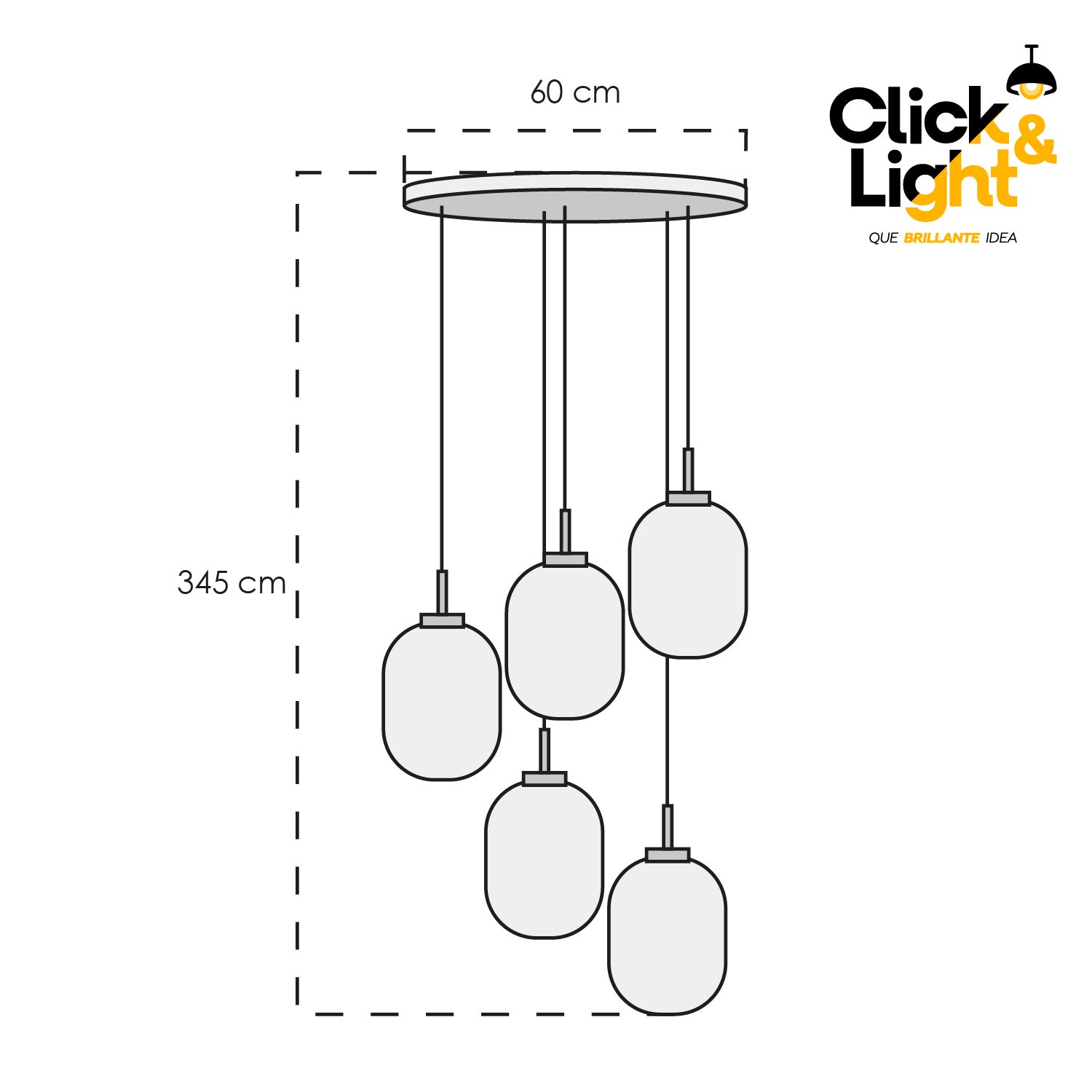 COLGANTE CAMERON MODERNO