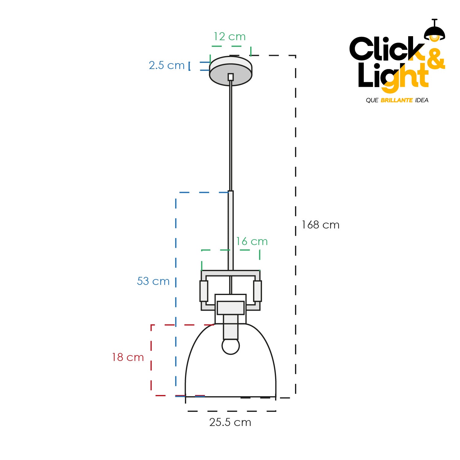 LAMPARA COLGANTE STRAW MINIMALISTA