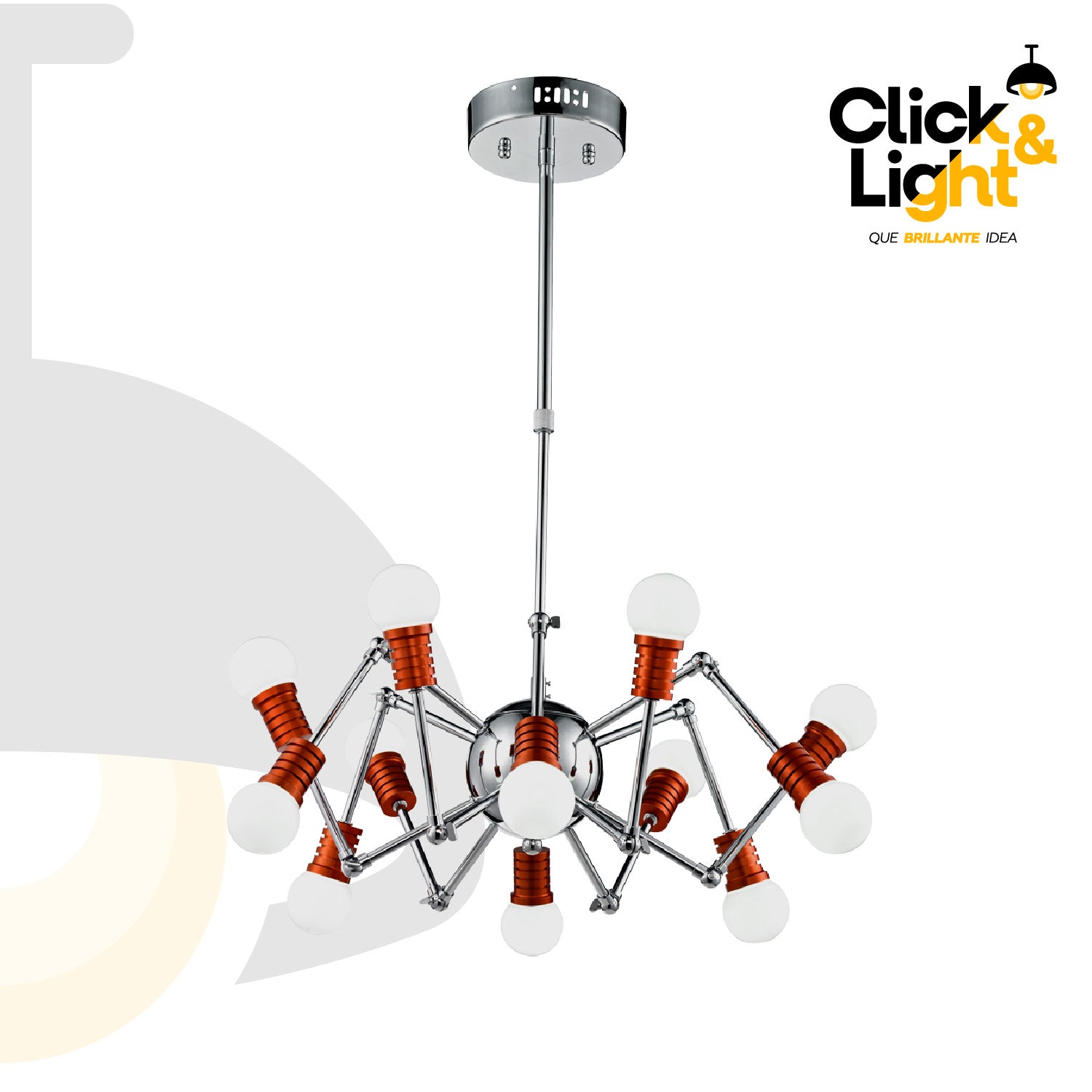 LAMPARA DE TECHO LITIBU LED ESTILO CONTEMPORANEO