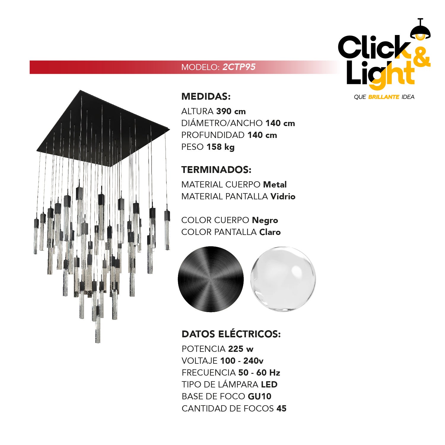 COLGANTE MAGNUS MODERNO