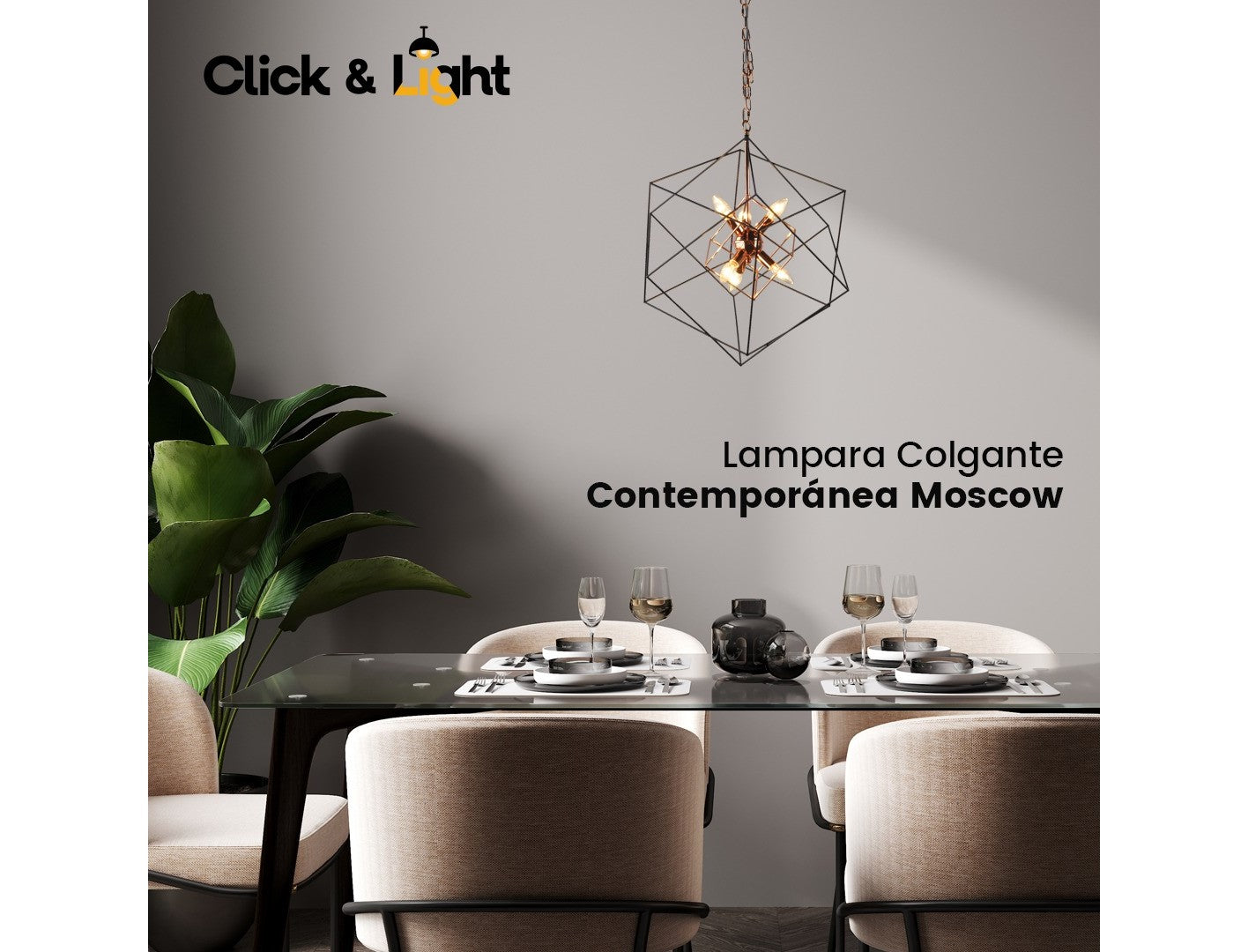 LAMPARA COLGANTE MOSCOW ESTILO CONTEMPORANEO