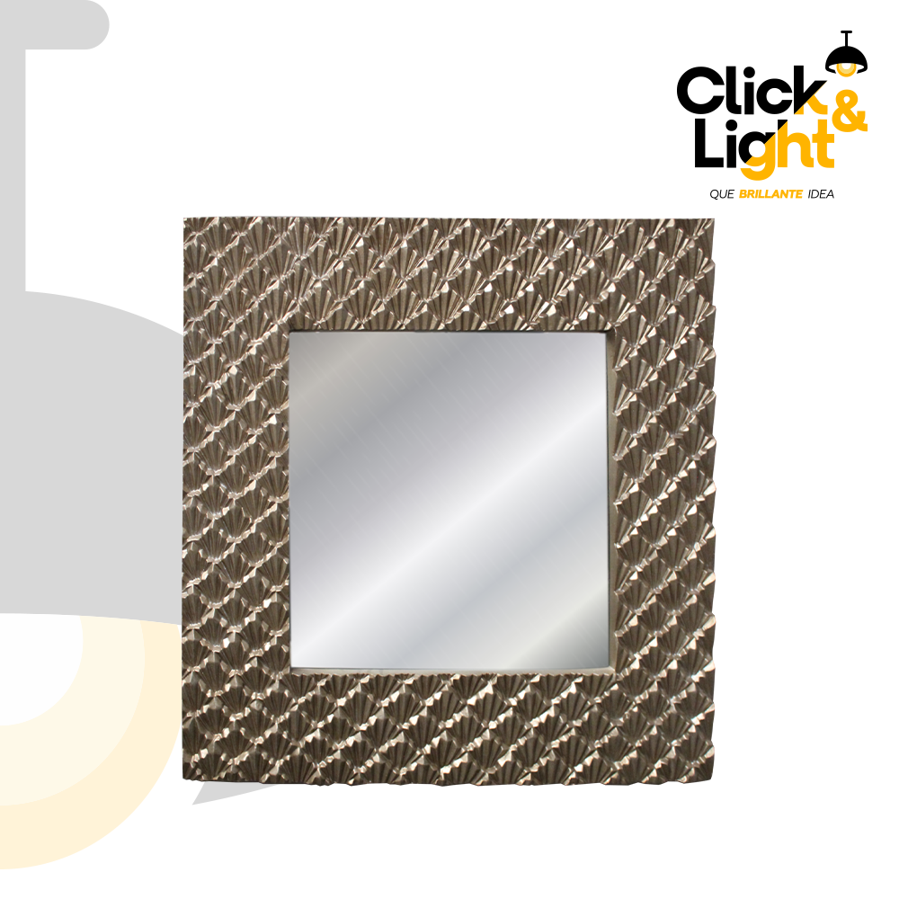 ESPEJO DECORATIVO ELEGANTE DORADO GIRONA